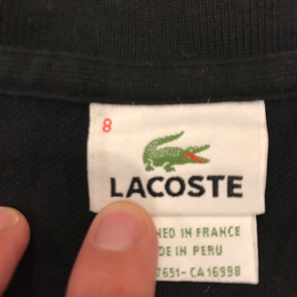 SOLD! Lacoste Polo - Picture 6 of 7
